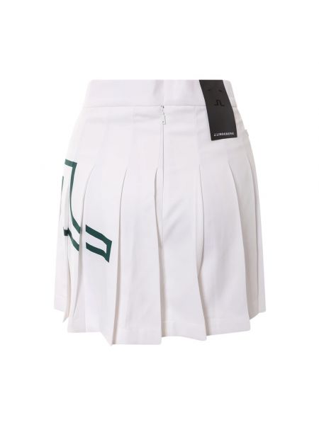 Mini falda plisada J.lindeberg blanco