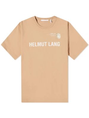 Koszulka Helmut Lang beżowa