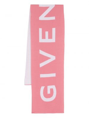 Vlnený šál Givenchy ružová