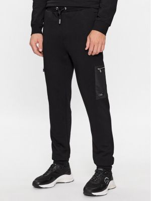 Spodnie sportowe Karl Lagerfeld czarne