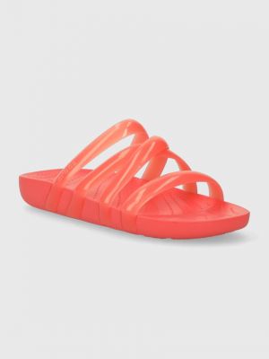 Pantofle Crocs oranžové