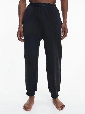 Панталони jogger Calvin Klein черно
