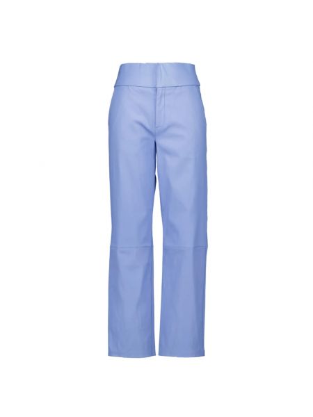Niebieskie proste spodnie Ibana