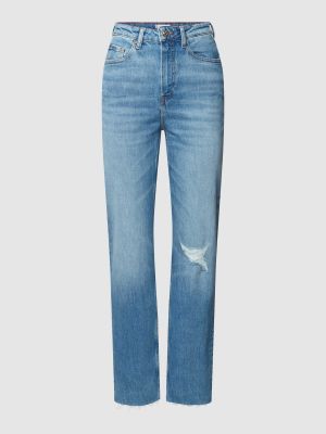 Proste jeansy klasyczne Tommy Hilfiger niebieskie