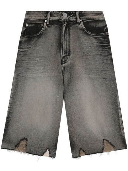 Jeans shorts We11done schwarz