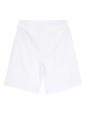 Shorts de sport à imprimé Calvin Klein blanc