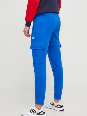 Slim fit sport nadrág Adidas Originals kék