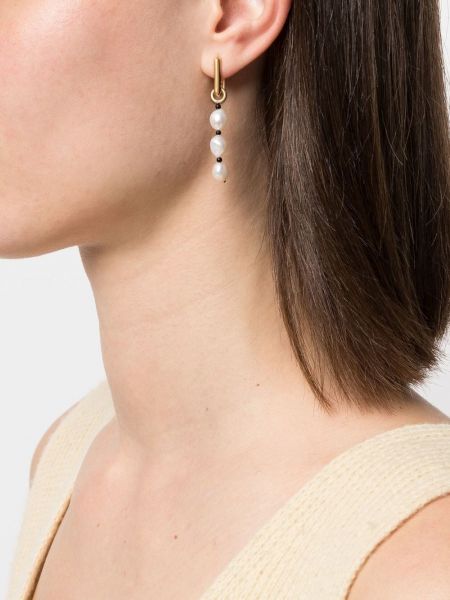 Boucles d'oreilles avec perles à boucle Missoma