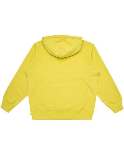 Sudadera con capucha Supreme amarillo