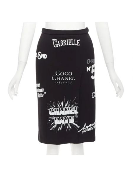 Spódnica bawełniana retro Chanel Vintage