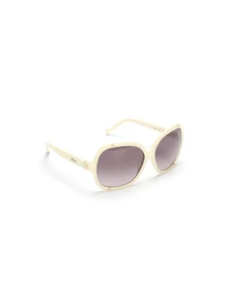 Sonnenbrille Chloé Pre-owned weiß