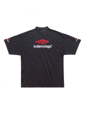 Medvilninis sportiniai marškinėliai Balenciaga