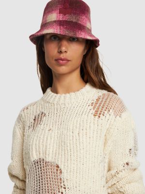 Cappello di lana a quadri Isabel Marant