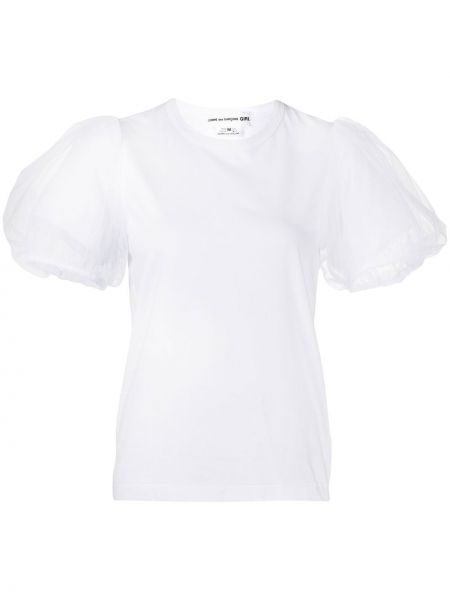 T-shirt Comme Des Garcons Girl, biały