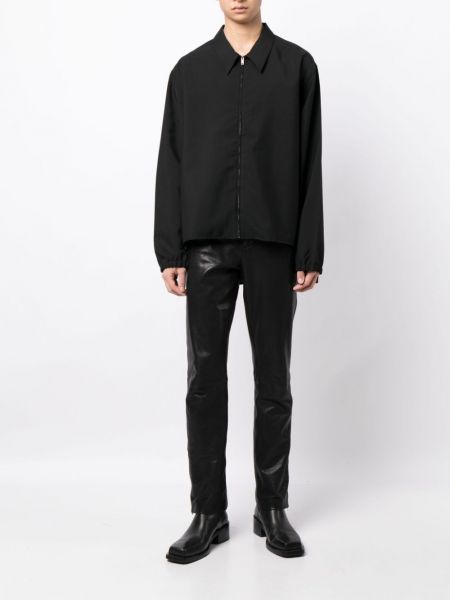 Koszula wełniana Givenchy czarna