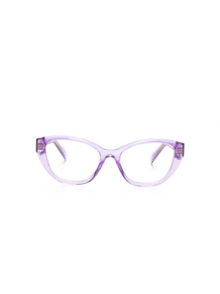 Okulary korekcyjne Prada fioletowe