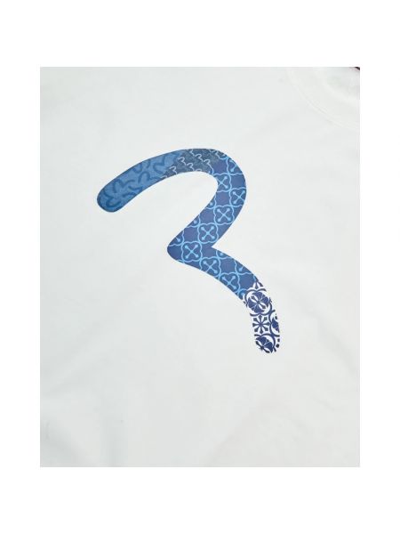 Koszulka z nadrukiem Evisu biała
