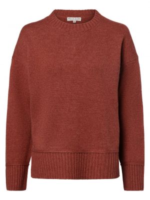 Sweter wełniany z wełny merino Marie Lund czerwony