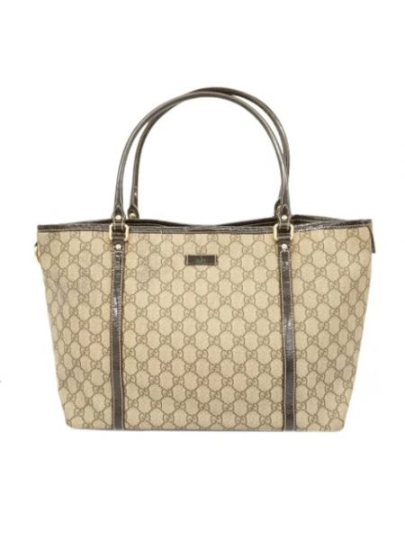 Retro leder shopper handtasche mit taschen Gucci Vintage
