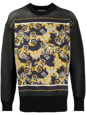 Sudadera Versace Jeans Couture negro