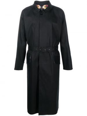 Bavlnený kabát Mackintosh čierna