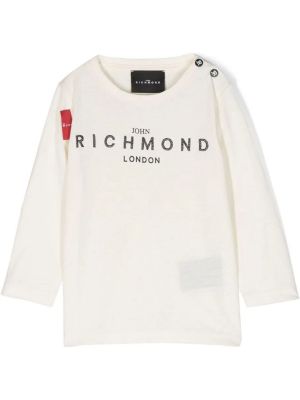 Majica kratki rukavi John Richmond bijela