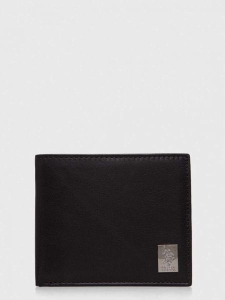 Кожаный кошелек U.s. Polo Assn. коричневый