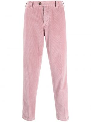 Spodnie sztruksowe Pt Torino różowe