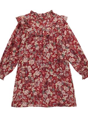 Floral dress for jenter Molo rød