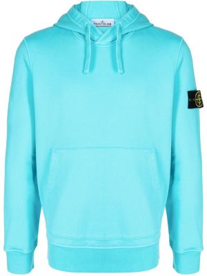 Hoodie Stone Island blå