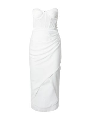 Вечерна рокля Misspap бяло