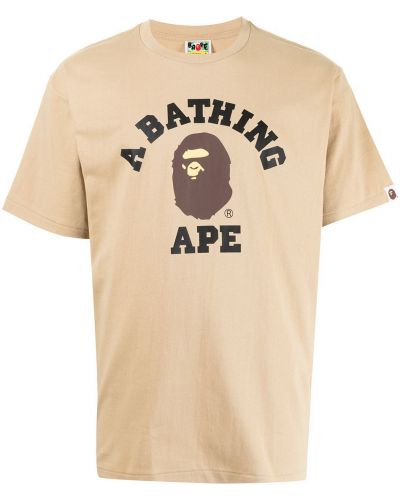 Camiseta A Bathing Ape® marrón