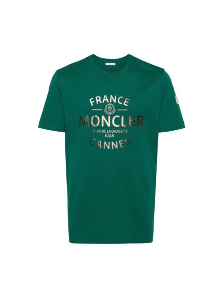 Koszulka Moncler zielona