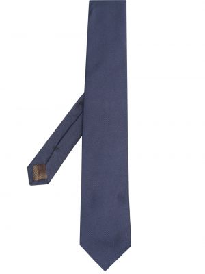 Копринена вратовръзка Church's синьо