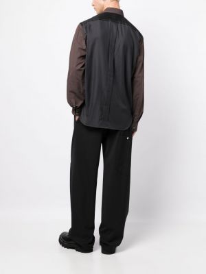 Medvilninė marškiniai Junya Watanabe Man ruda