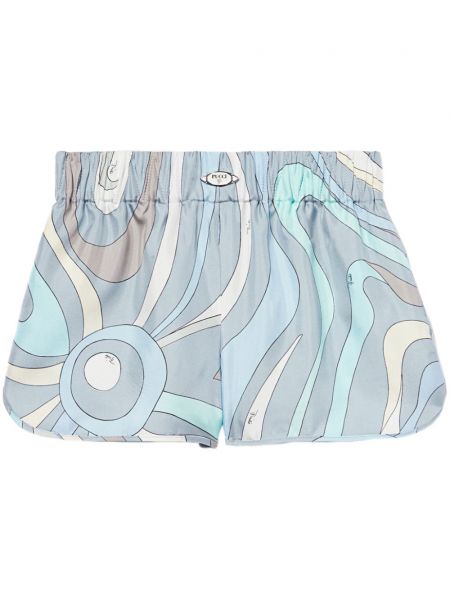 Shorts Pucci blå