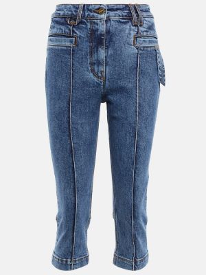Skinny džíny s vysokým pasem Jacquemus modré