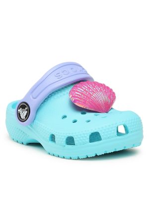 Чехли Crocs синьо