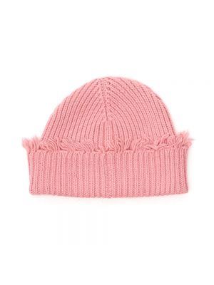 Sombrero de lana de cachemir con estampado de cachemira Alanui rosa