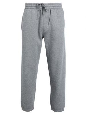Pantalones de chándal de algodón Vans gris