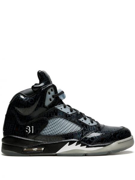 Sneaker Jordan 5 Retro schwarz