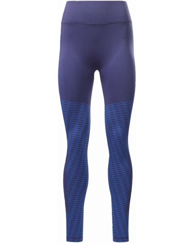 Teplákové nohavice Reebok Sport modrá