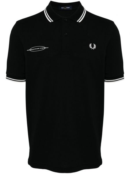 Polo yaka tişört Fred Perry siyah