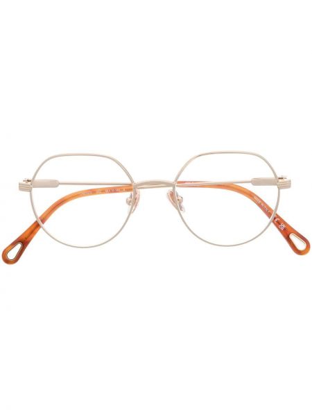 Okulary korekcyjne Chloé Eyewear złote