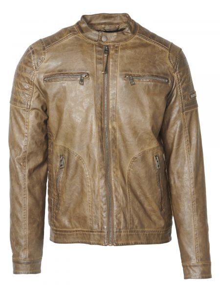 Motociklistička jakna Koroshi smeđa