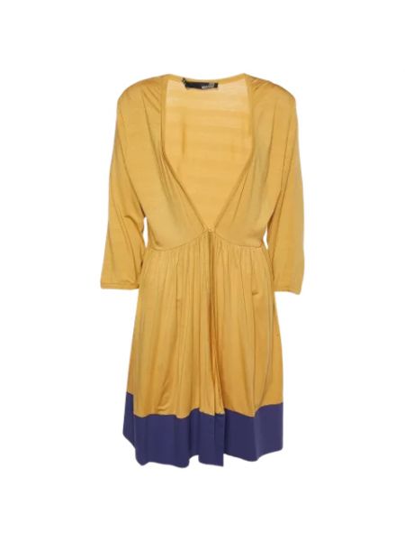 Sukienka Moschino Pre-owned żółta