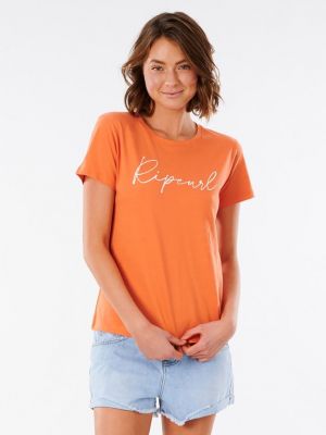 Koszulka Rip Curl pomarańczowa