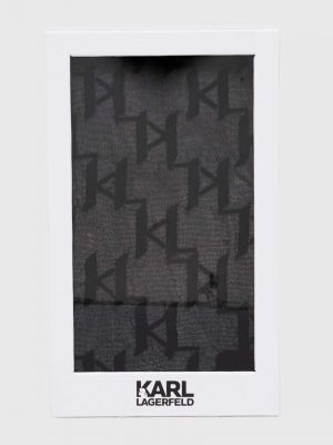 Punčochy Karl Lagerfeld černé