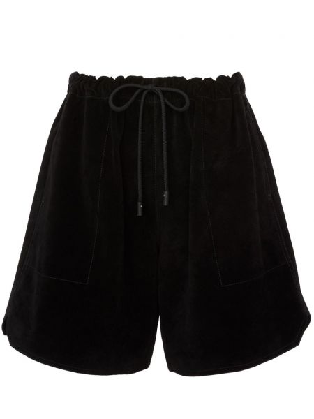 Lædershorts Jw Anderson sort