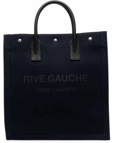 Кожени шопинг чанта Saint Laurent
